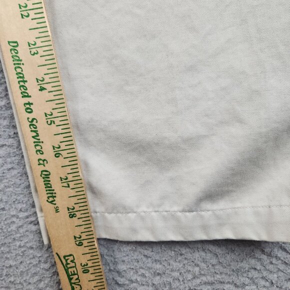 Dockers D4 Relaxed Fit Pants Men's 30x30 Khaki Flat Front Cotton Casual Slacks - Picture 5 of 9